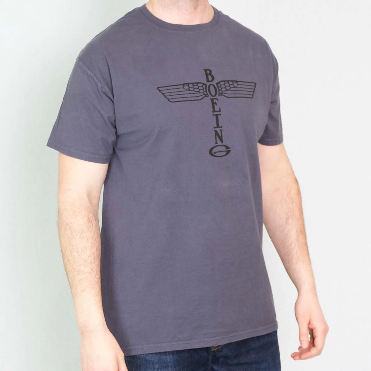 Boeing Airplane Company Logo T-Shirt - Image 3