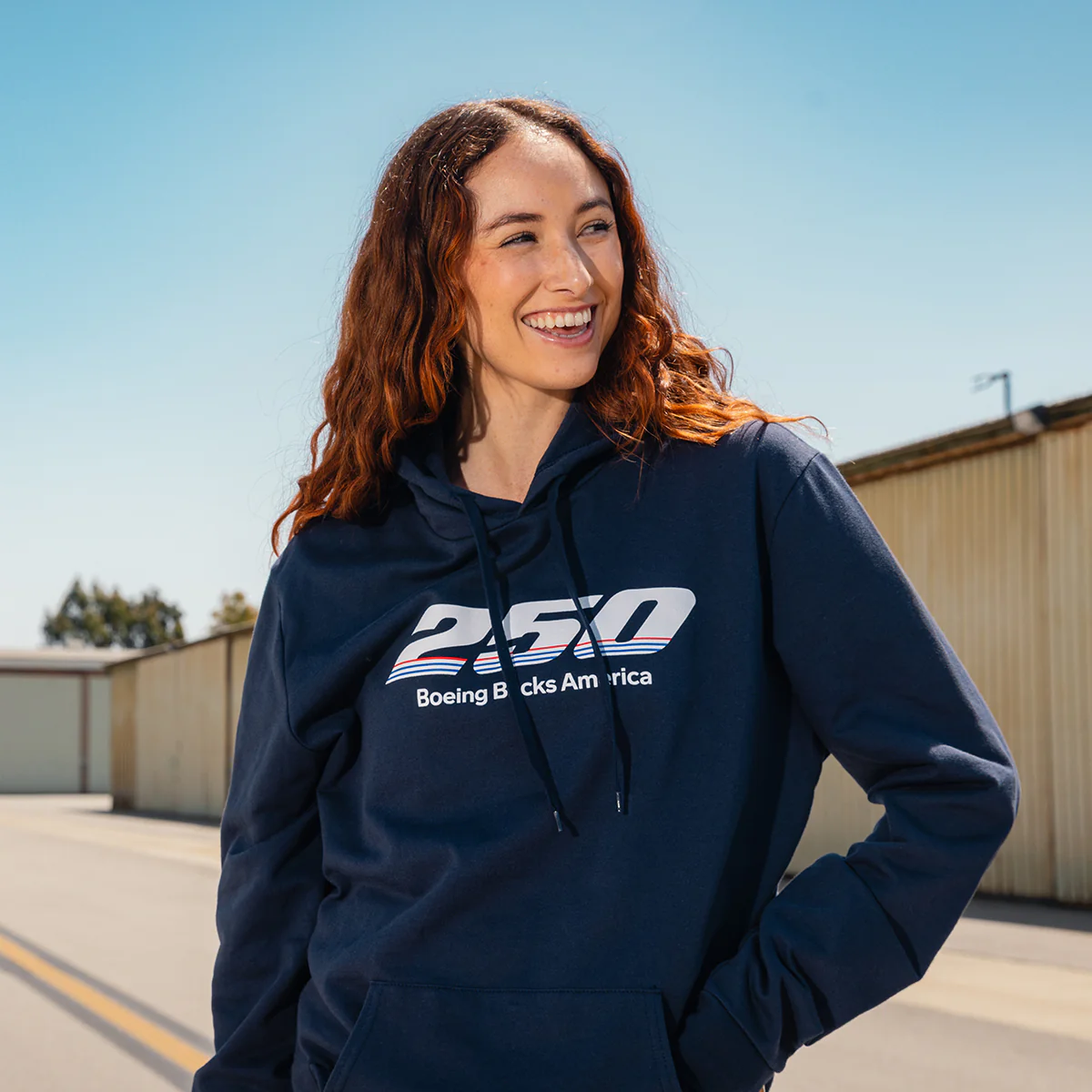 Boeing America 250 Unisex Hoodie - Image 5
