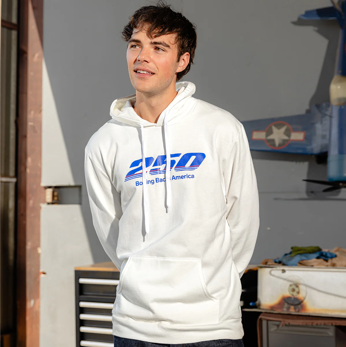 Boeing America 250 Unisex Hoodie - Image 6