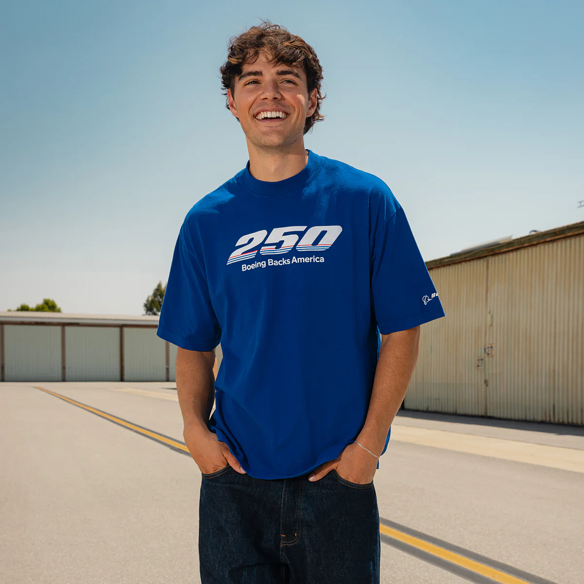 Boeing America 250 Unisex T-Shirt - Image 8