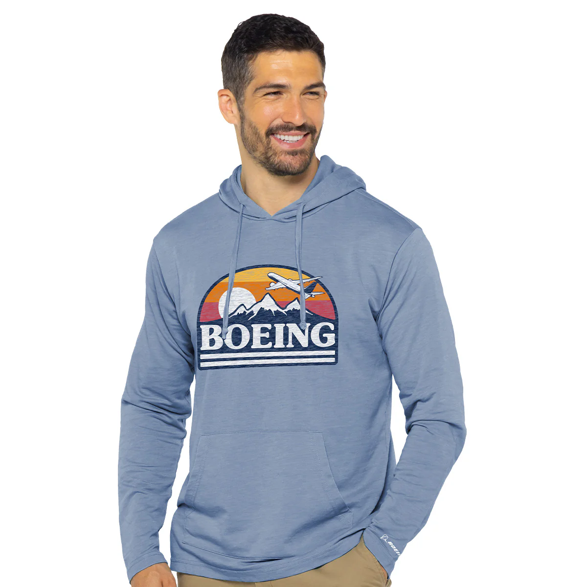 Boeing Horizon Men's Hoodie - Image 2