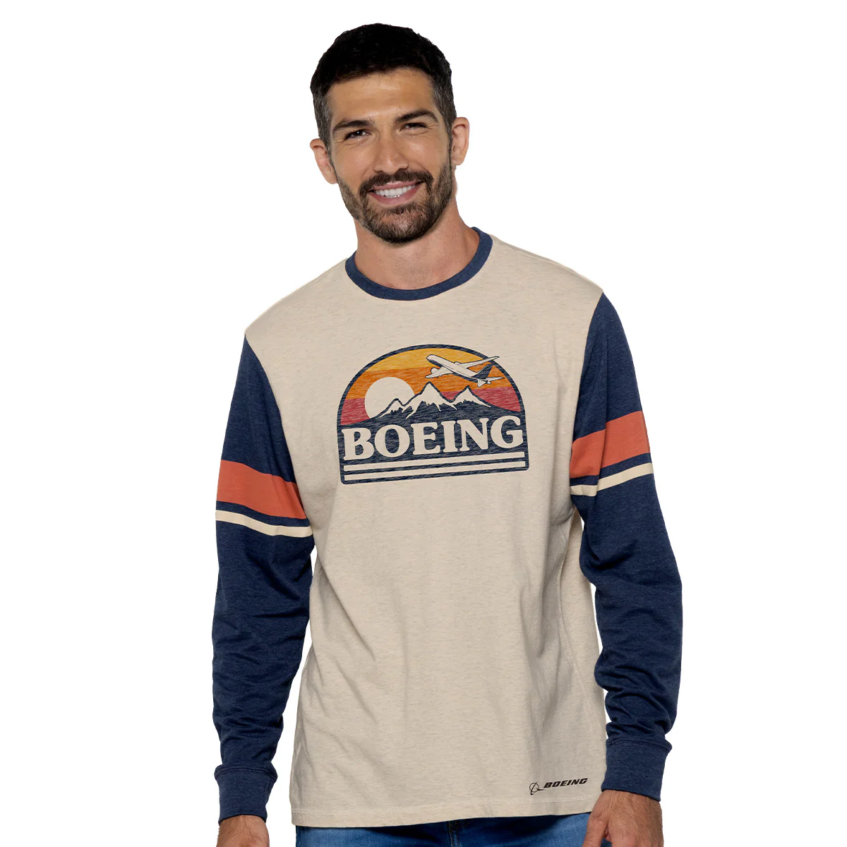 Boeing Horizon Men's Long Sleeve T-Shirt - Image 2