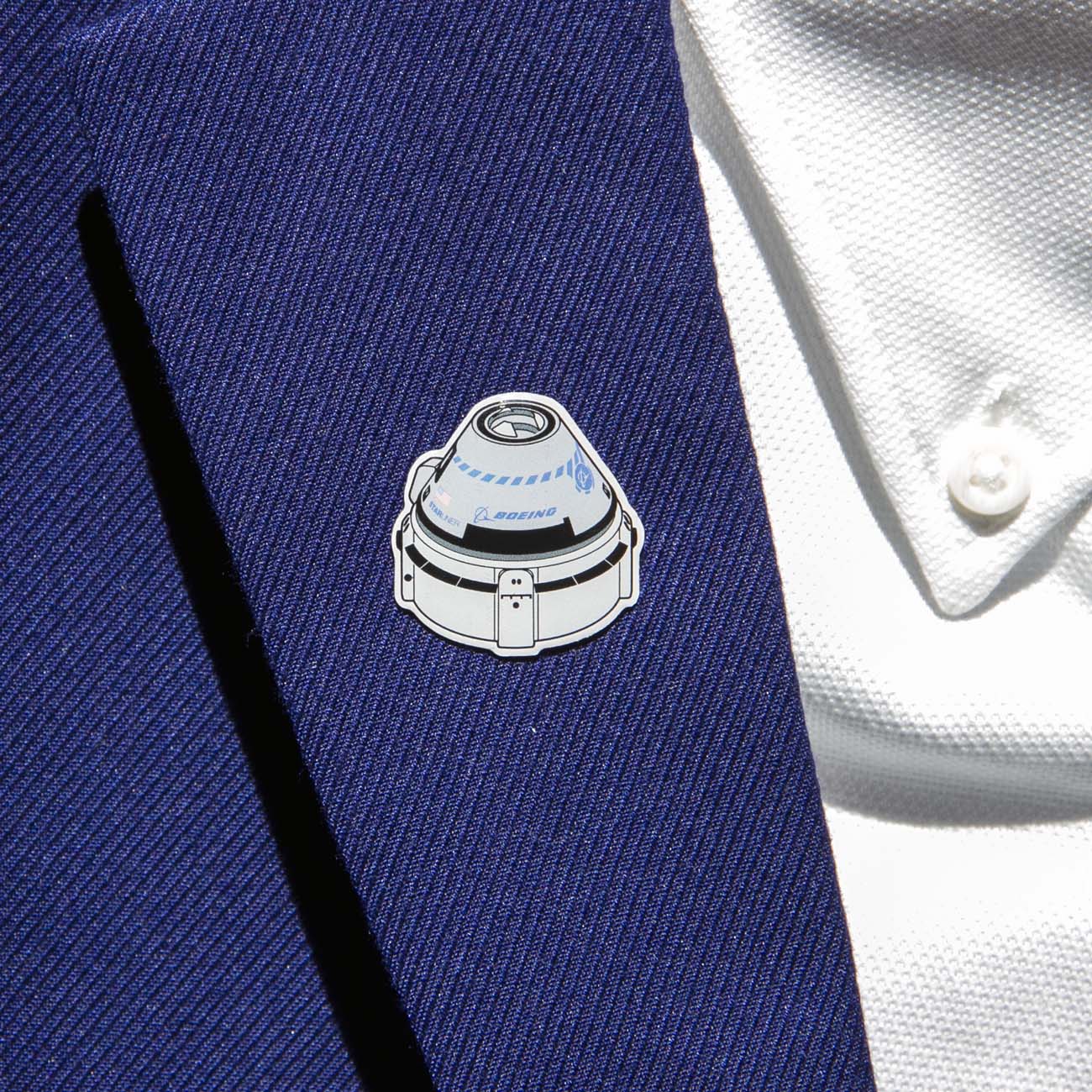 Boeing Illustrated Starliner Lapel Pin - Image 2