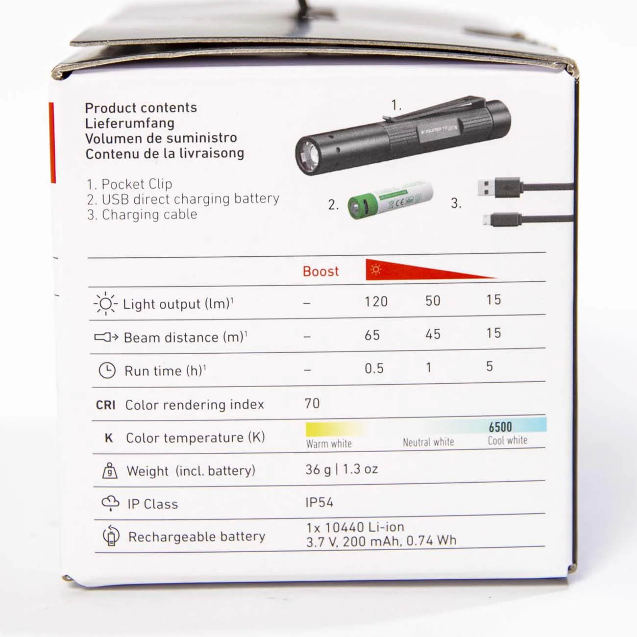 Boeing Ledlenser P2R Core Flashlight - Image 5
