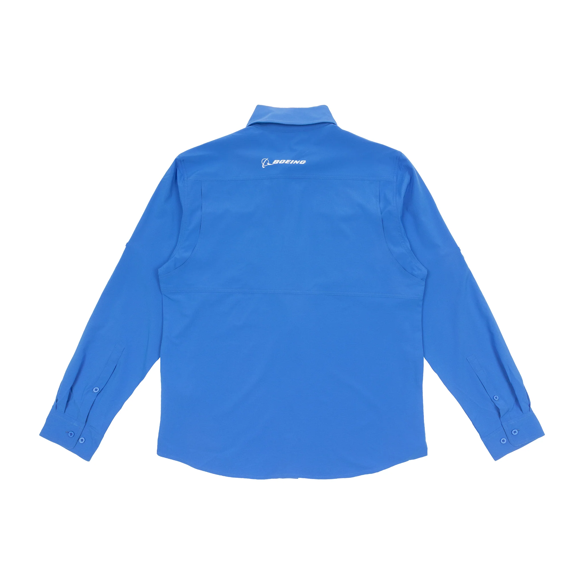 Boeing Signature Logo Men's Long Sleeve Utility Shirt - Image 6