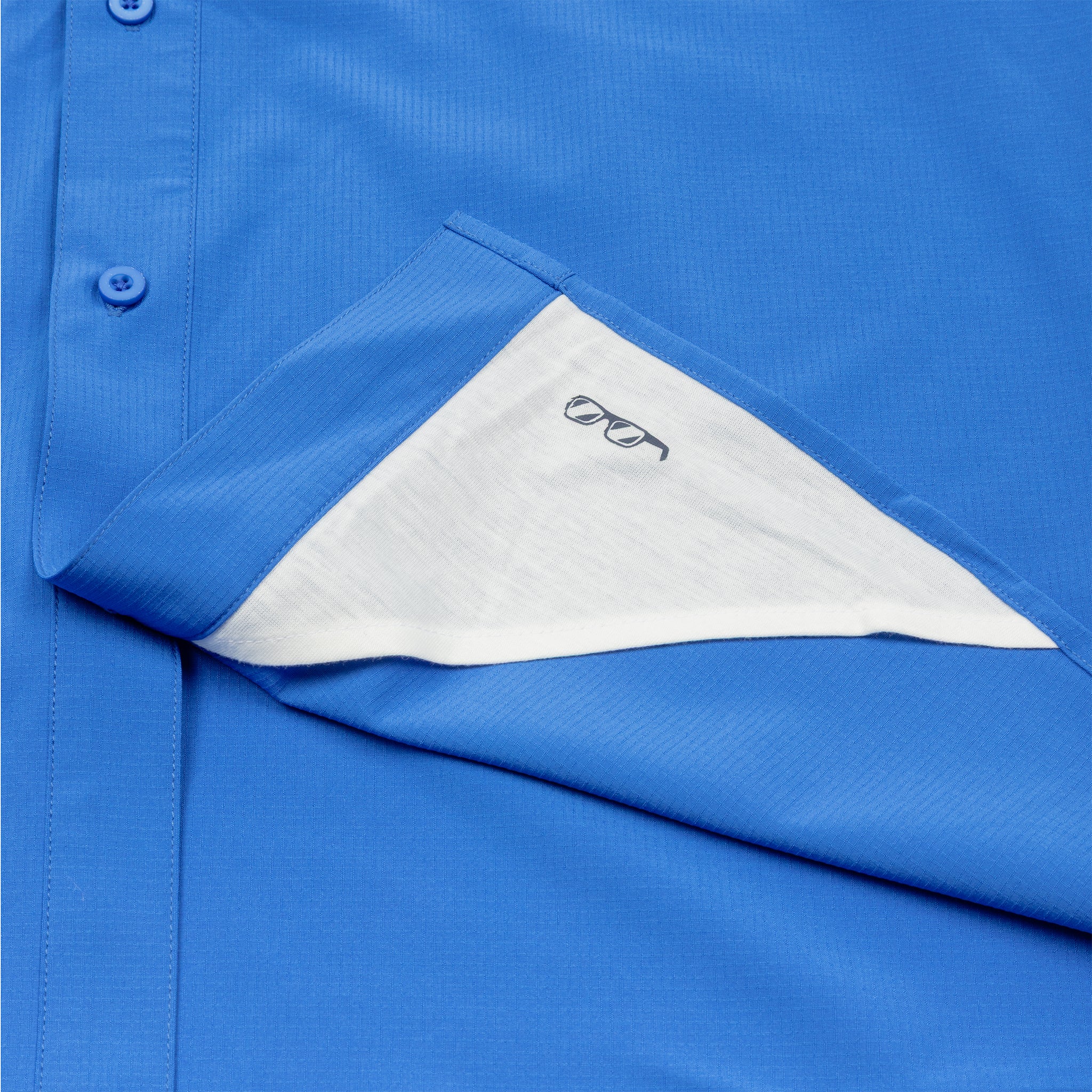 Boeing Signature Logo Men's Long Sleeve Utility Shirt - Image 8