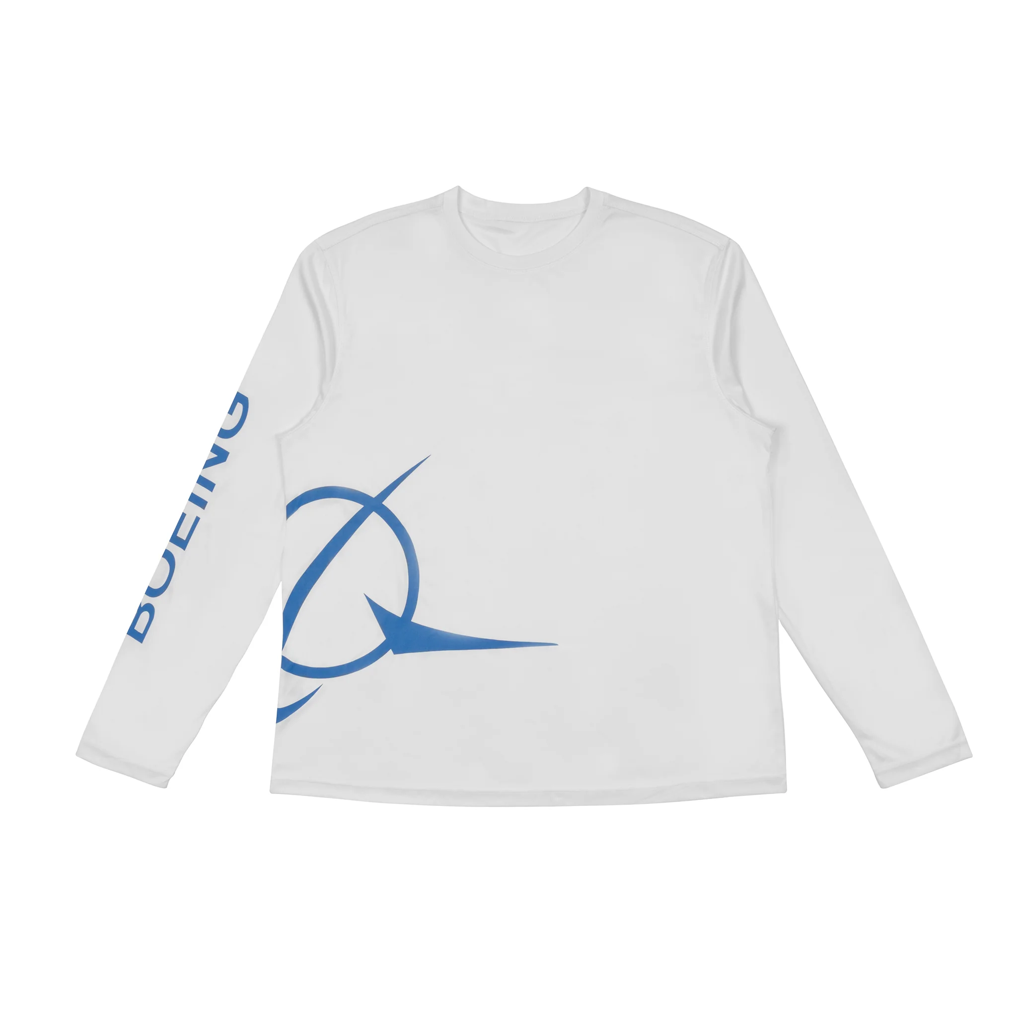 Boeing Symbol Logo Men's UV Long Sleeve T-Shirt - Image 2