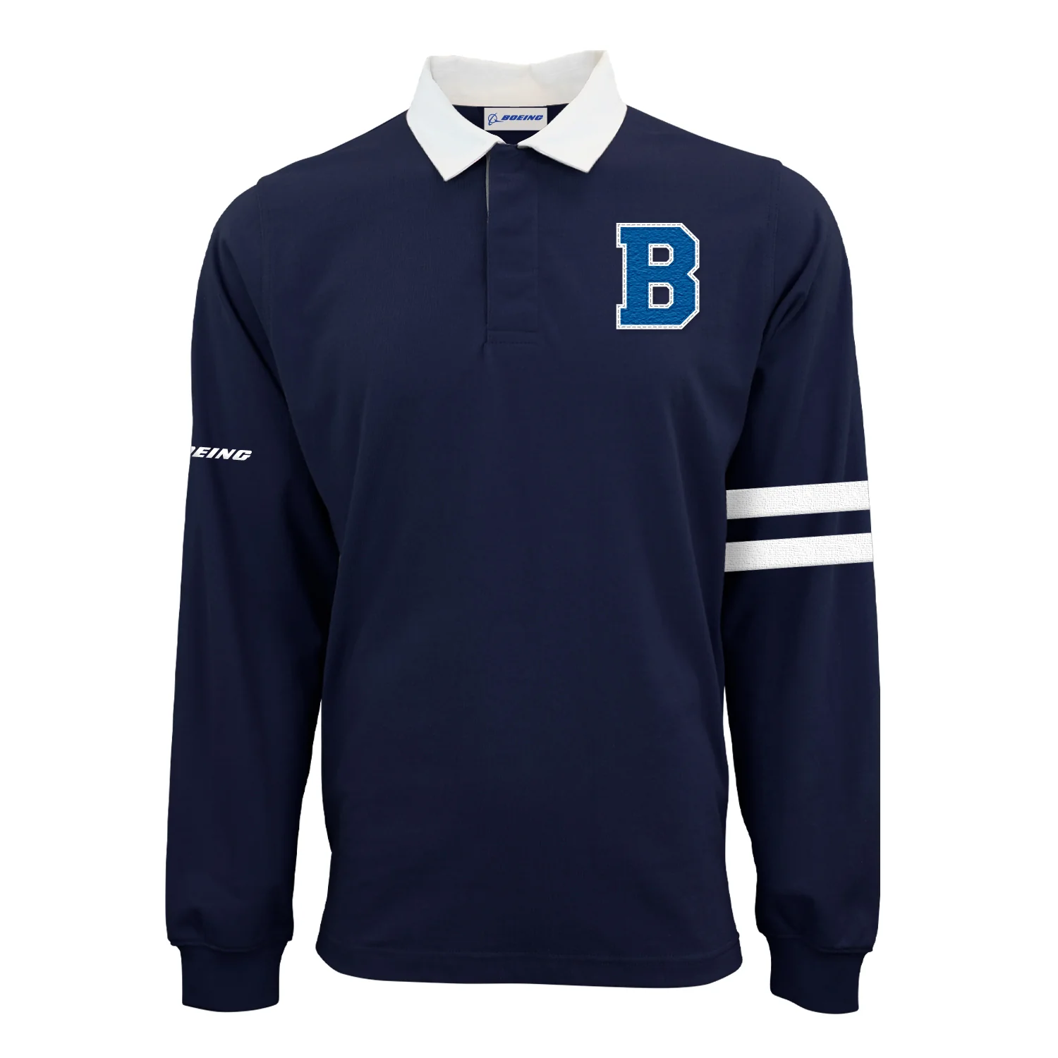 Boeing Men's Varsity Rugby Polo - Image 2