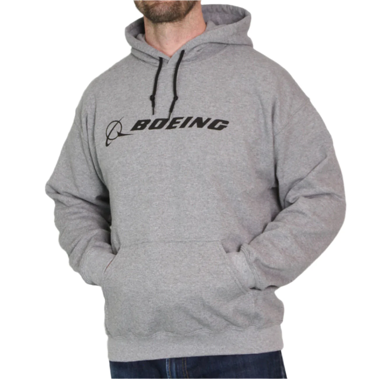 Boeing Signature Logo Hooded Sweatshirt - Image 4