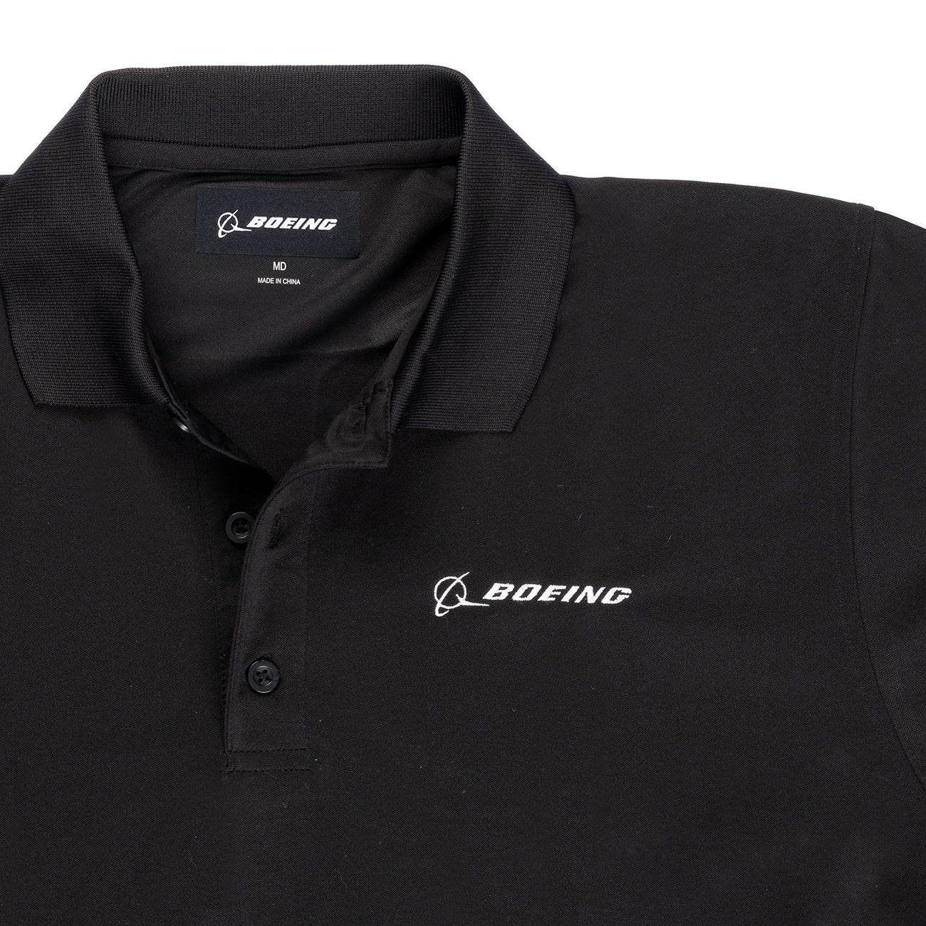 Boeing Signature Logo Solid Mesh Tech Polo - Image 9