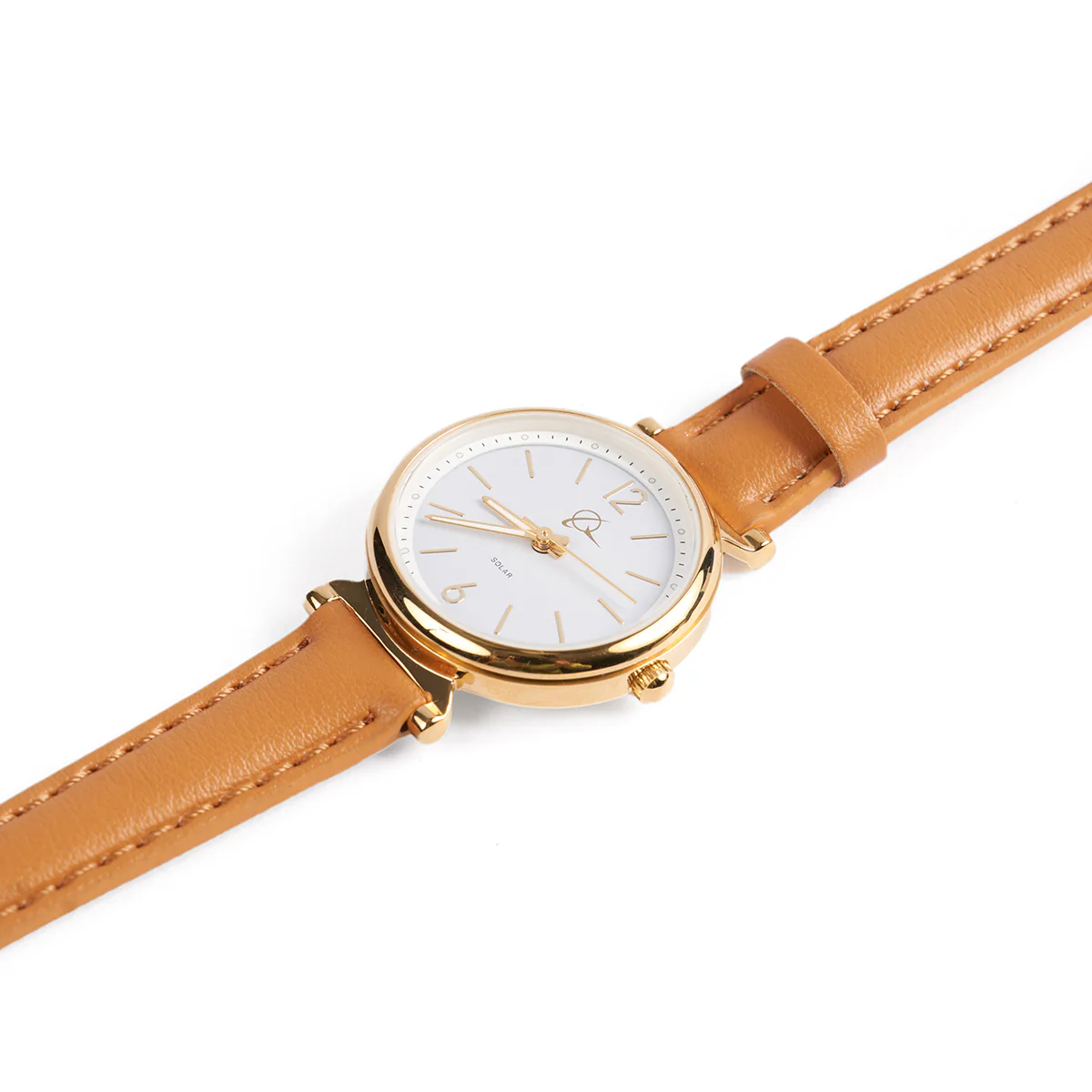 Boeing Symbol Women's Leather Solar Watch - Image 5