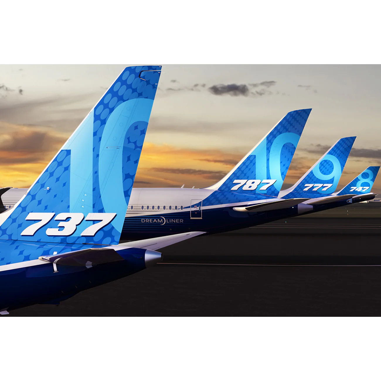 Boeing Unified 787-9 Dreamliner 1:200 Model - Image 3