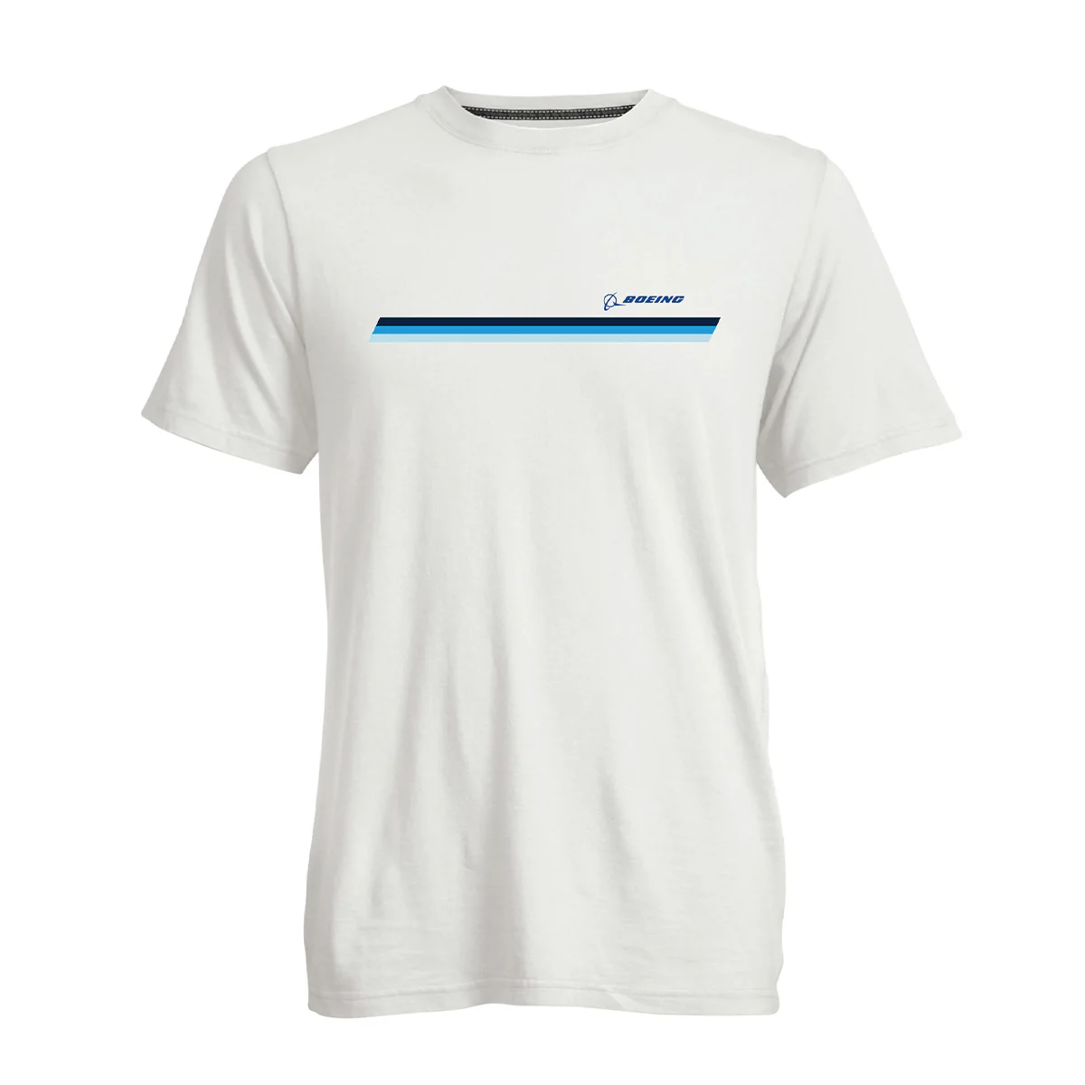 Boeing Unisex Signature Logo Stripe T-Shirt - Image 2