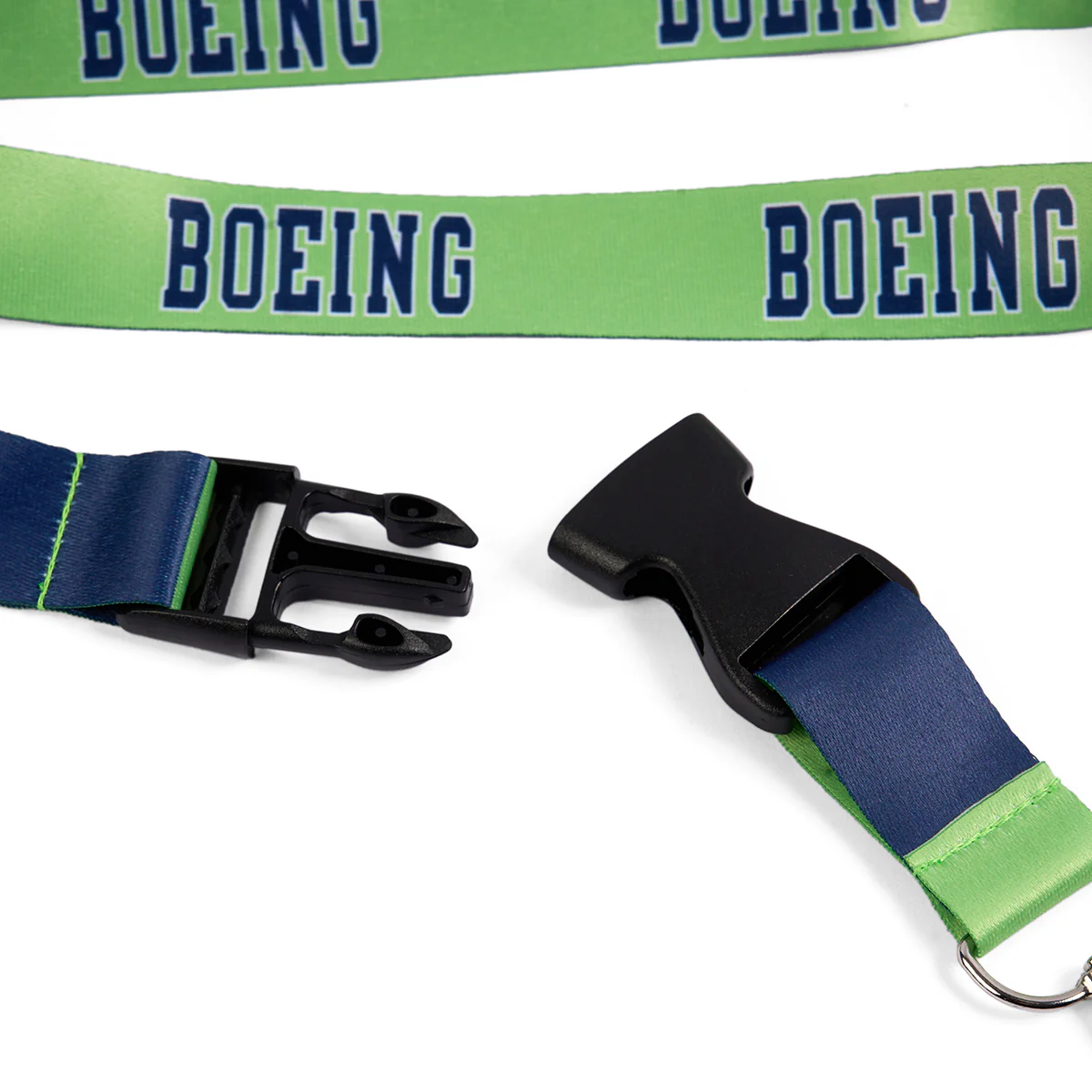 Boeing Varsity Lime Lanyard - Image 2