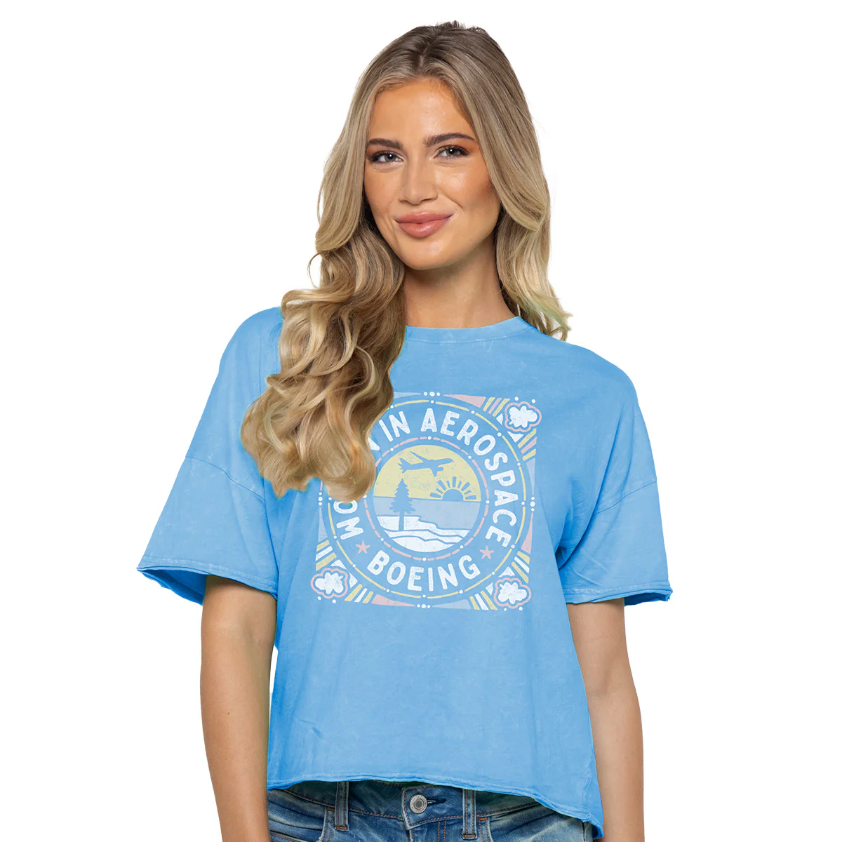 Boeing Women In Aerospace Commerial Women's T-Shirt - Image 2
