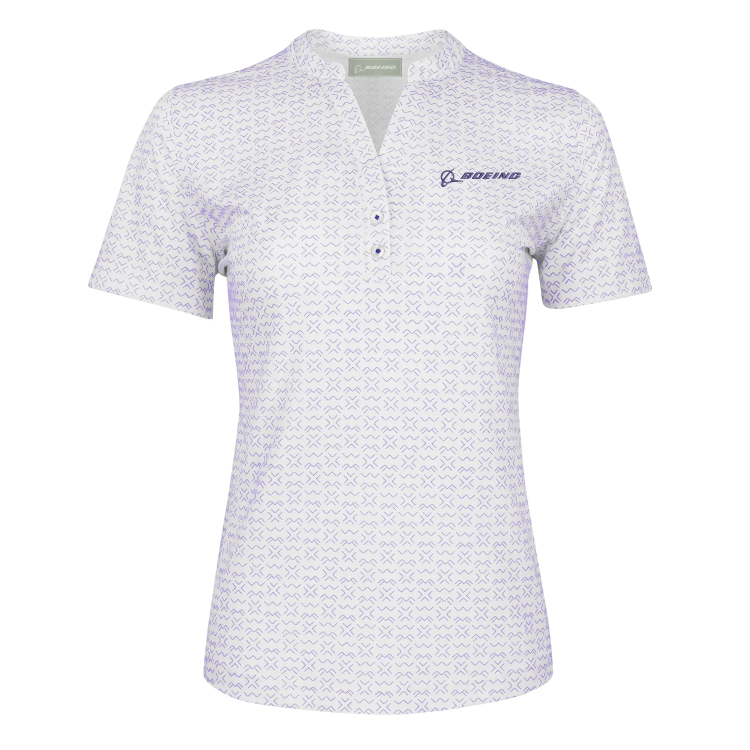 Boeing Women's Signature Logo Pro Crossroads Polo - Image 3