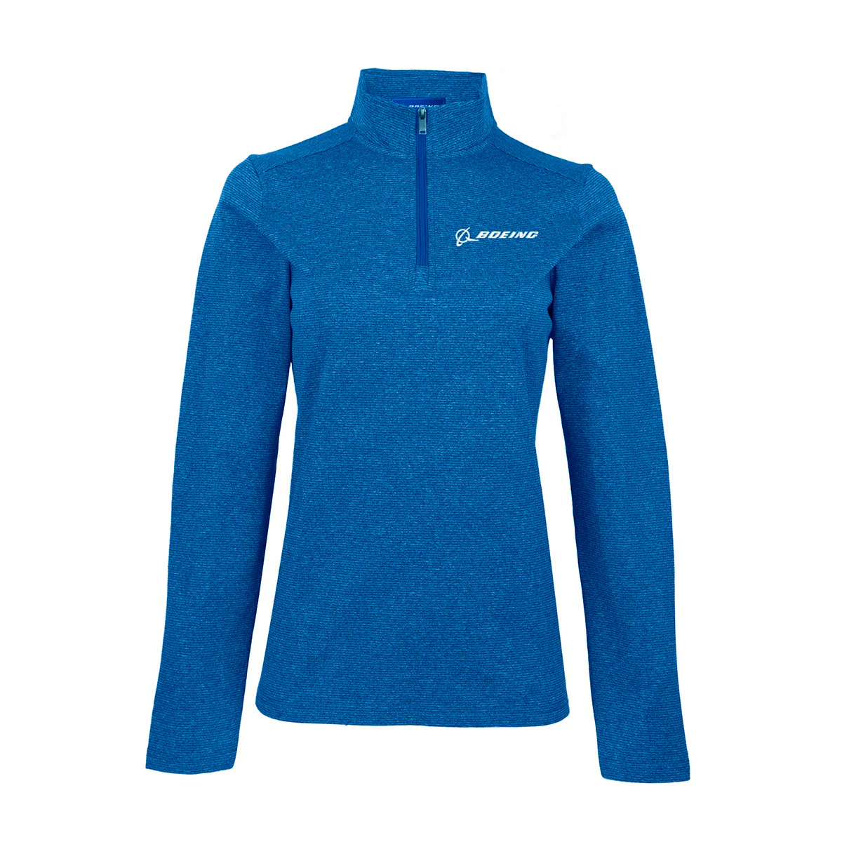 Boeing Women's Signature Logo Stripe Quarter-Zip Pullover - Image 2
