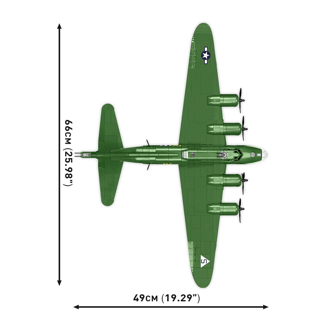 COBI Boeing B-17 Flying Fortress 1:48 Building Kit - Image 4