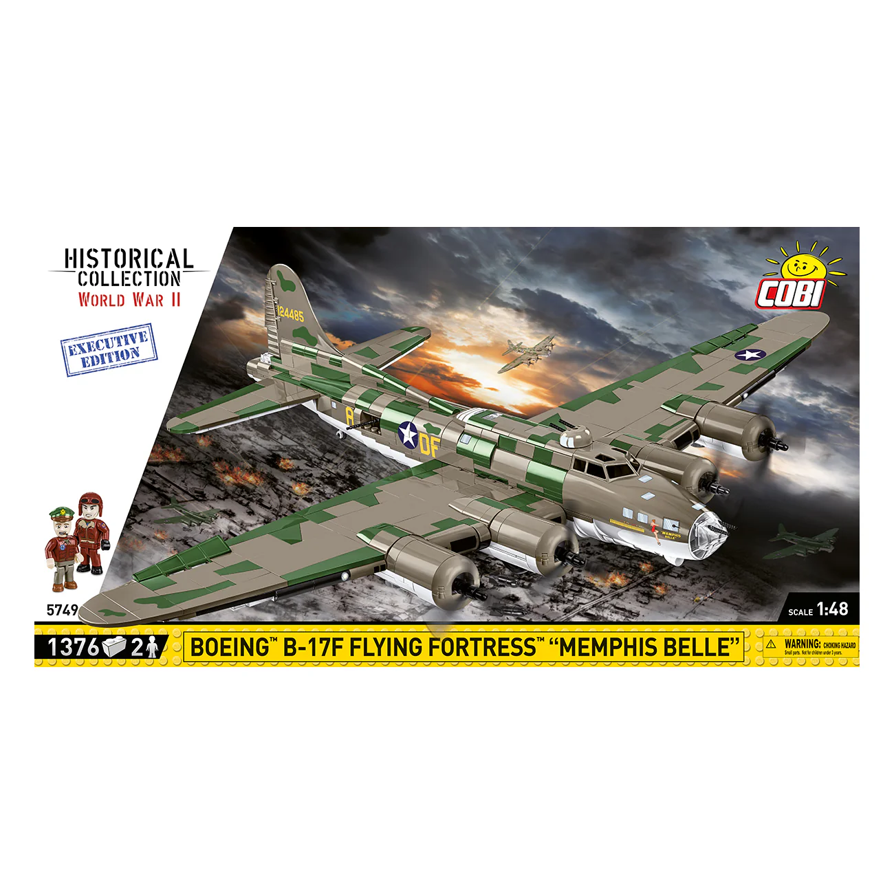 COBI Boeing B-17 Flying Fortress Memphis Belle Building Kit - Image 10