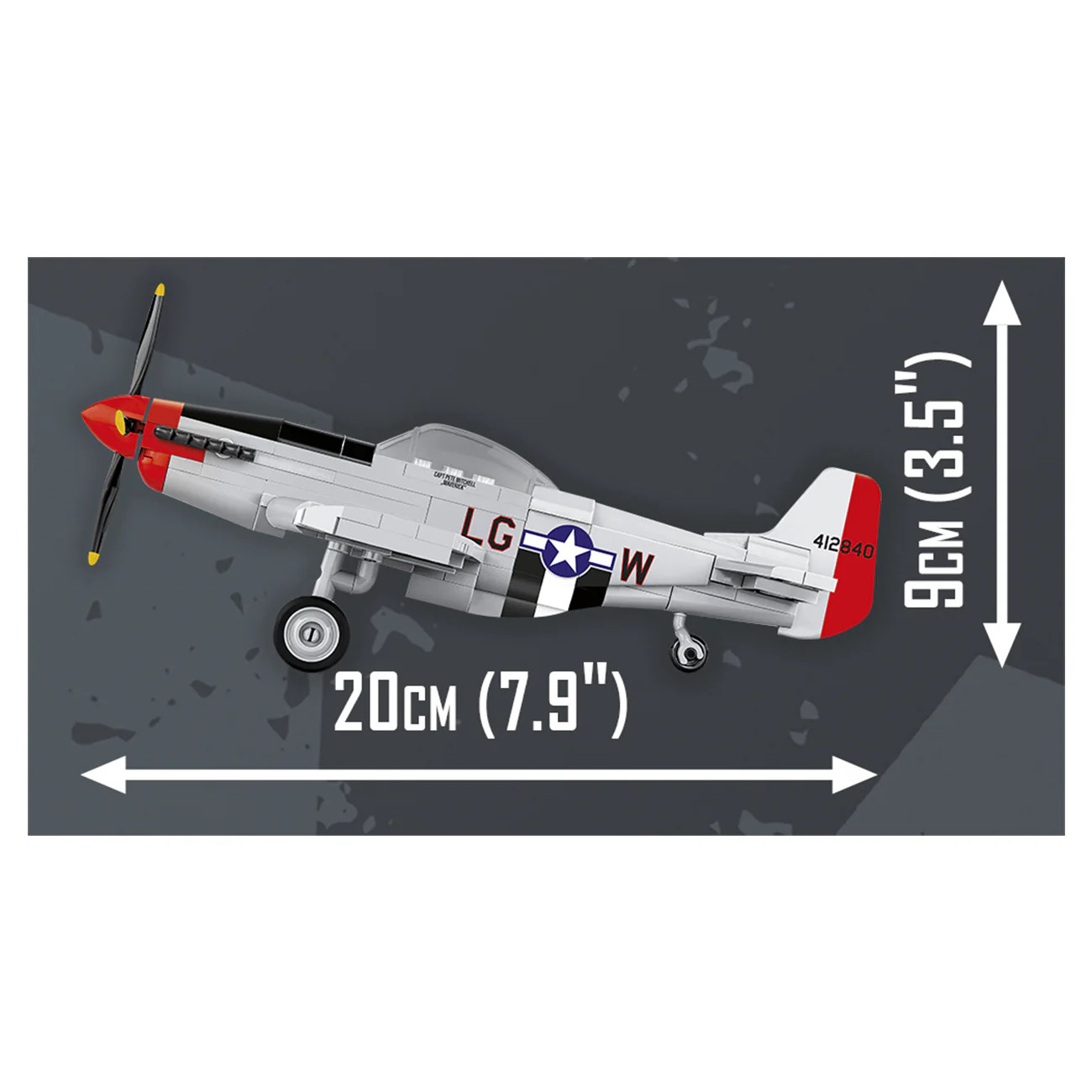 COBI Boeing Mustang P-51D Top Gun 1:48 Building Kit - Image 3