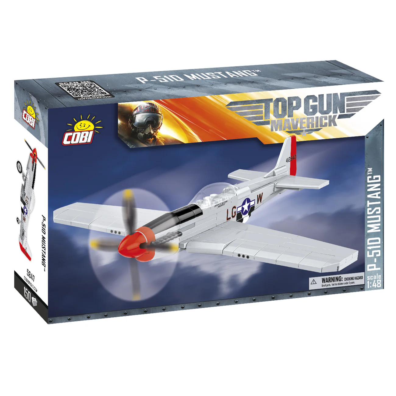 COBI Boeing Mustang P-51D Top Gun 1:48 Building Kit - Image 4