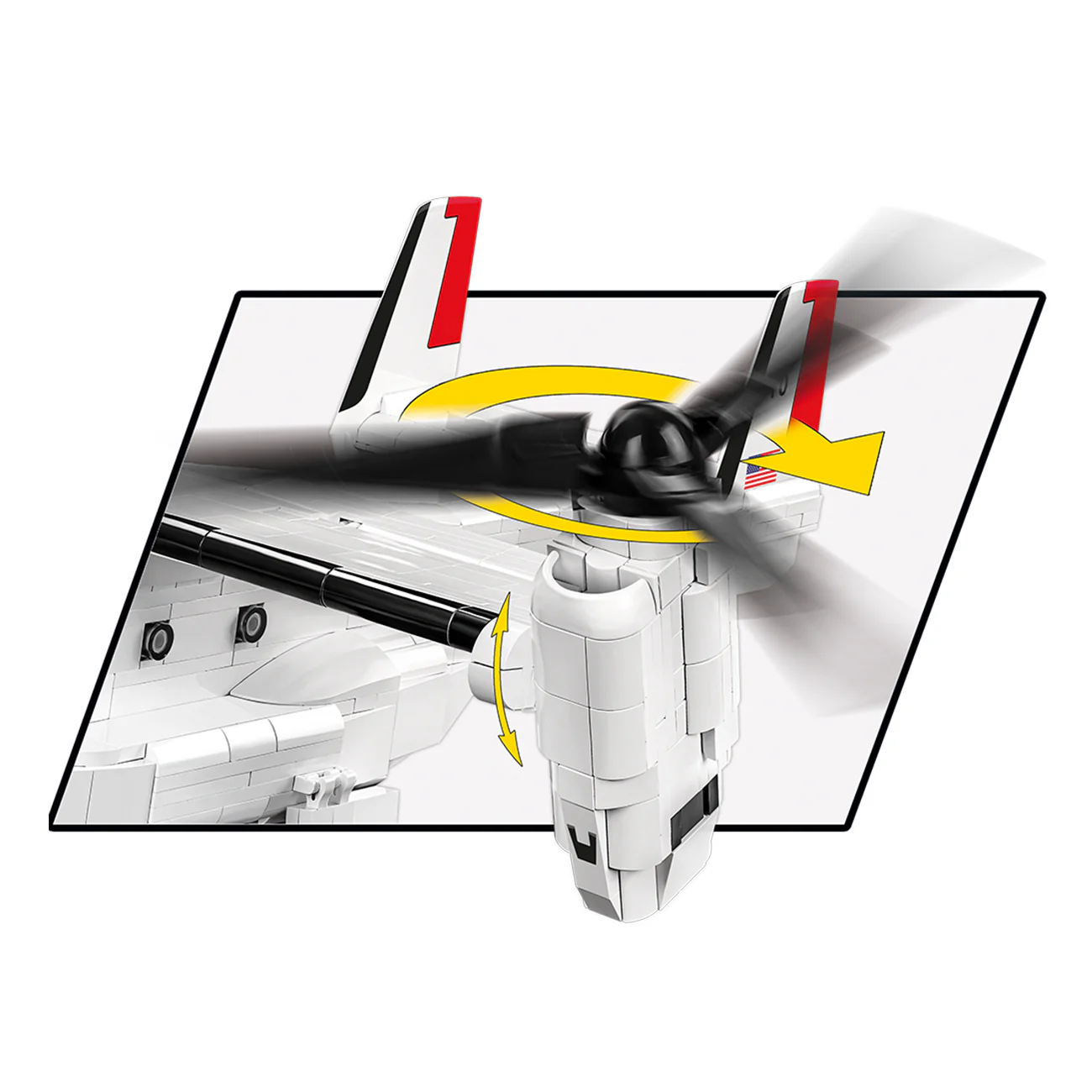COBI Boeing V-22 Osprey Building Kit - Image 3
