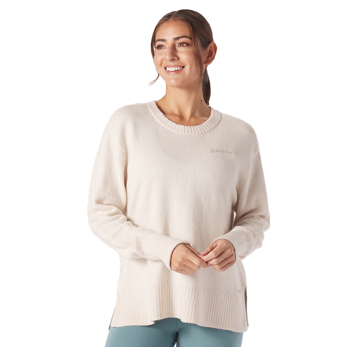Glyder Boeing Women's Elevated Knitted Crewneck Sweater - Image 7