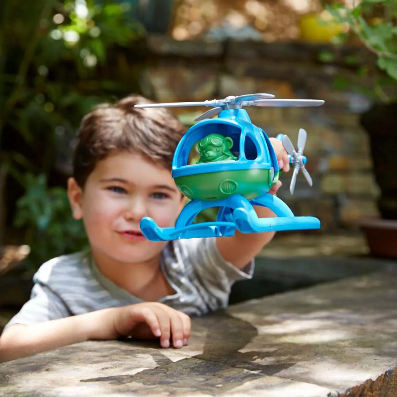 Green Toys™ Helicopter Blue Top - Image 2