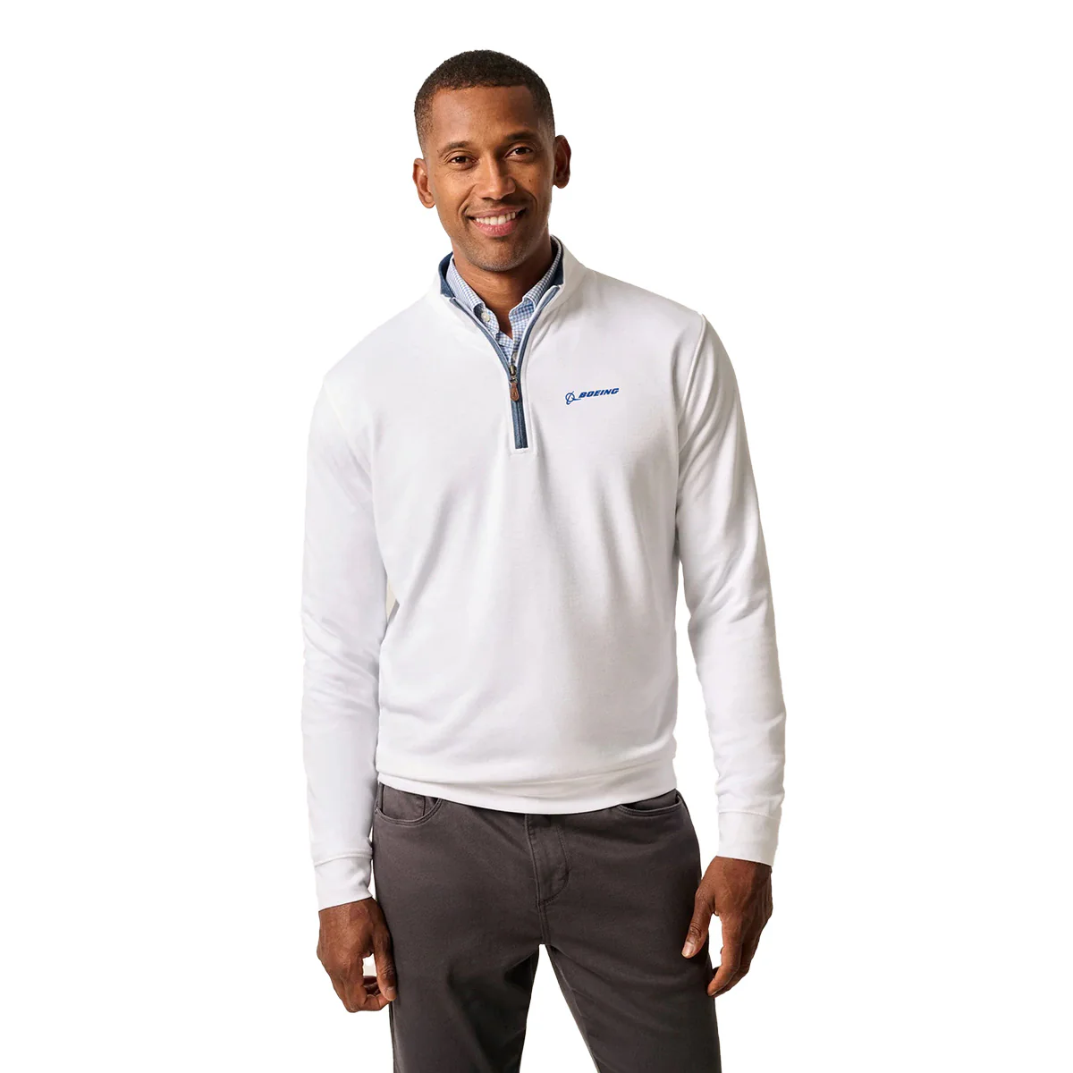 johnnie-O Boeing Men’s Sully Quarter-Zip - Image 2
