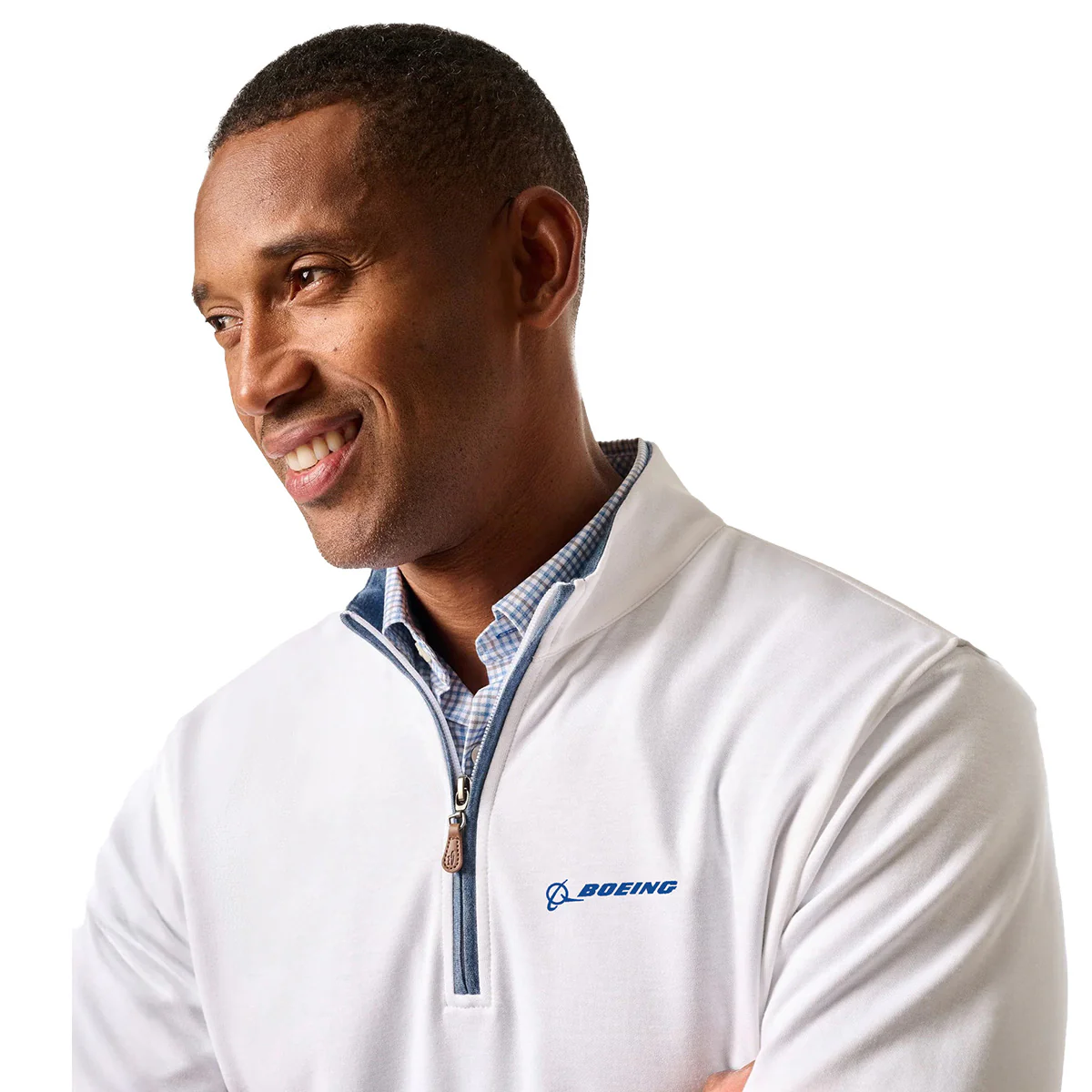 johnnie-O Boeing Men’s Sully Quarter-Zip - Image 3