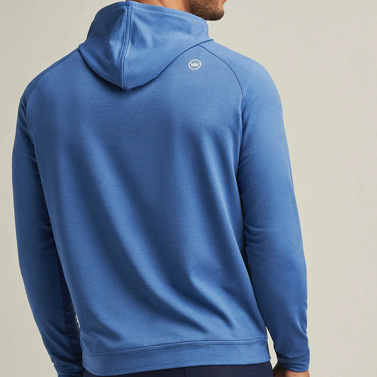 Peter Millar Boeing Men’s Pine Performance Hoodie - Image 3