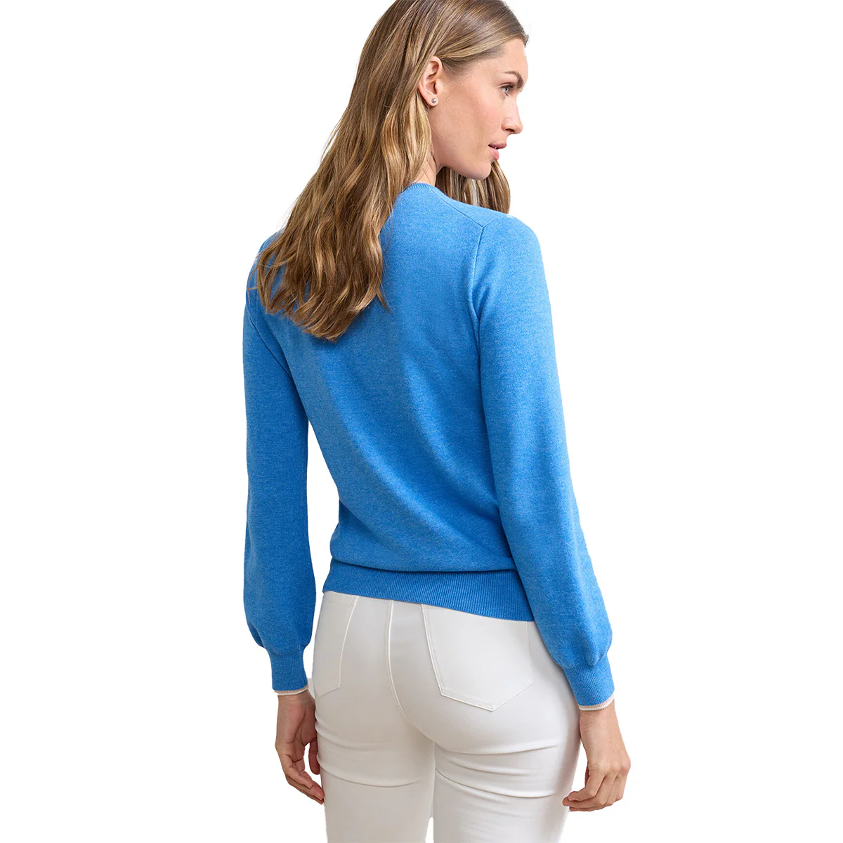 Peter Millar Boeing Women’s Coolspun Lite Cotton Crewneck - Image 3