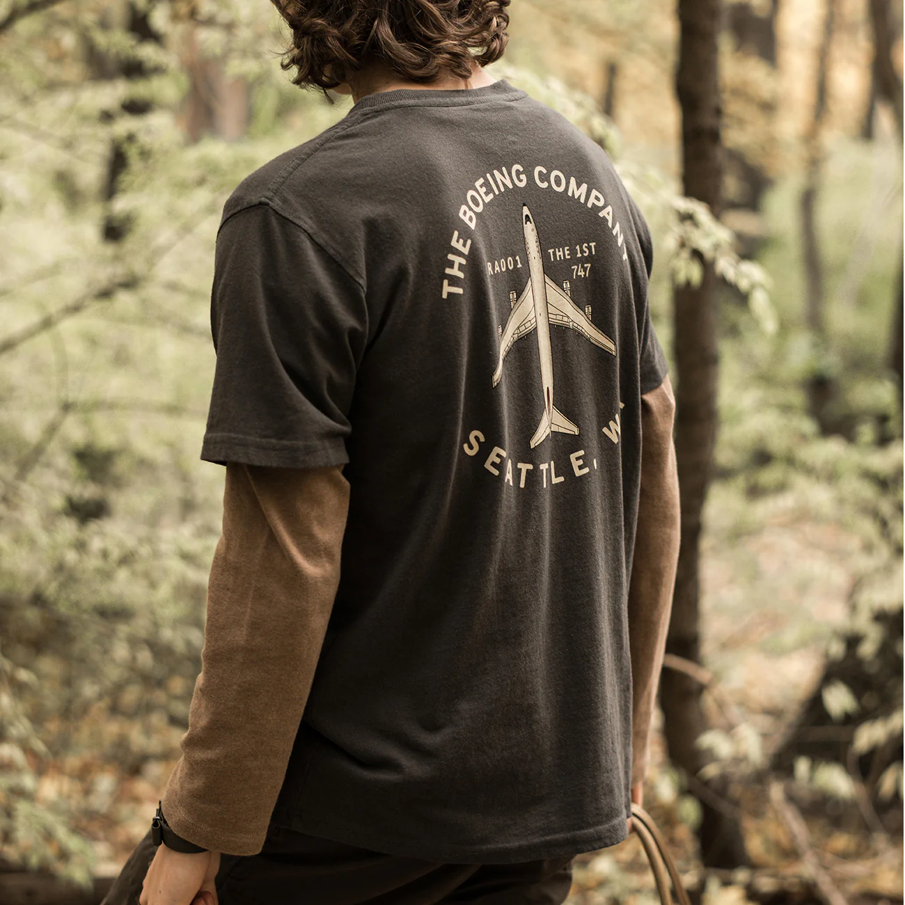 Red Canoe Boeing Company T-Shirt - Image 5