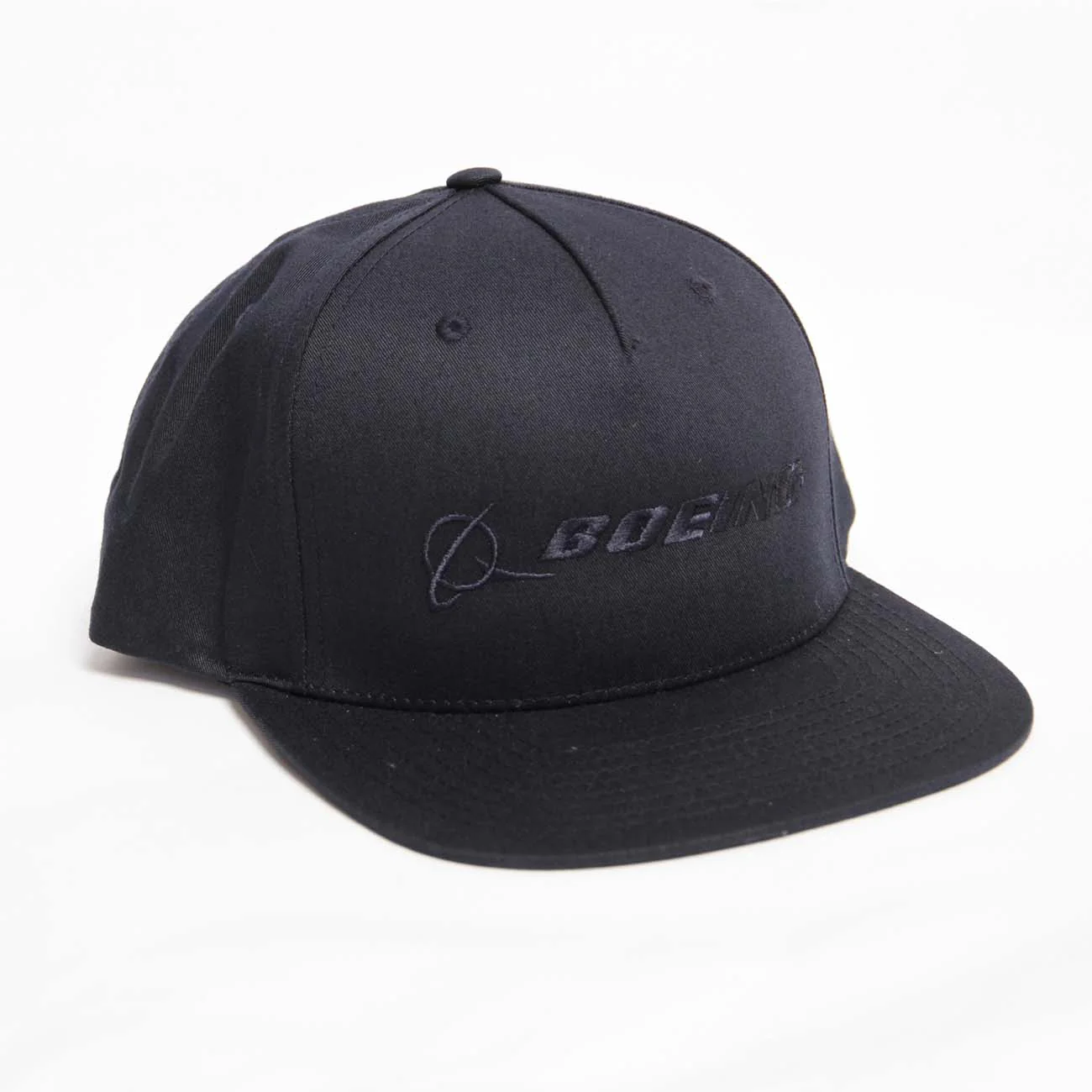 Richardson Boeing Signature Logo Flat Bill Hat - Image 5