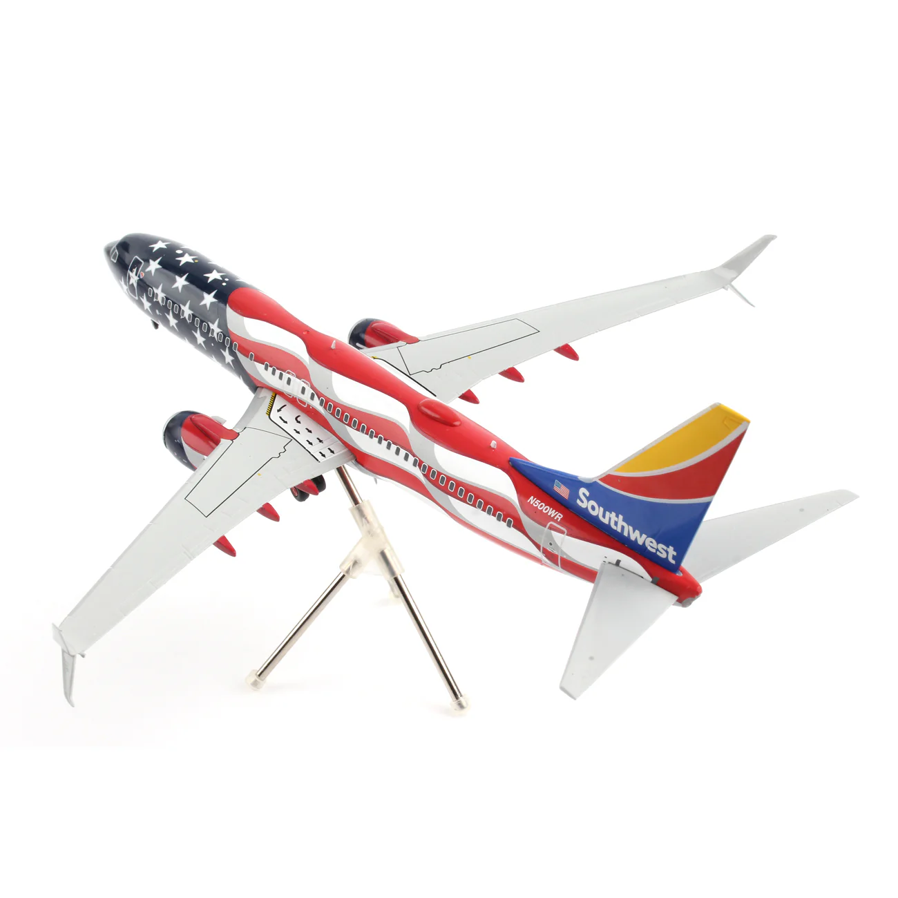Southwest Airlines Boeing 737-800 Freedom 1:200 Model - Image 4